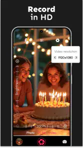 Fotocamera DSLR HD 4K screenshot