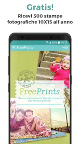 FreePrints Stampe fotografiche screenshot