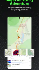 Gaia GPS (Topografiche) screenshot