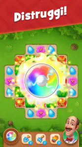 Gardenscapes screenshot