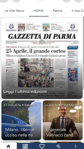 Gazzetta di Parma screenshot 1