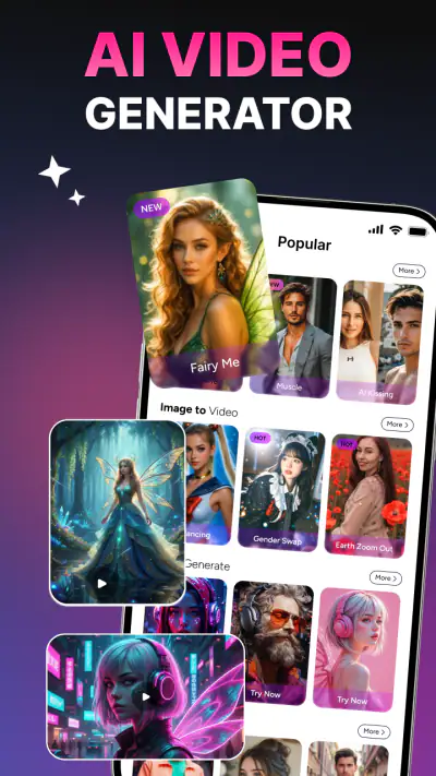 Generatore video AI screenshot 1