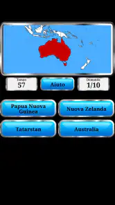 Geografia Mondiale - Gioco screenshot