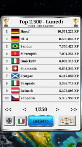Geografia Mondiale - Gioco screenshot