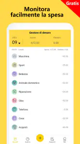 Gestore delle Finanze - spese screenshot