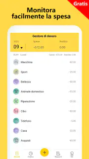Gestore delle Finanze - spese screenshot 1