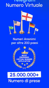 GetCode: Numero Virtuale OTP screenshot