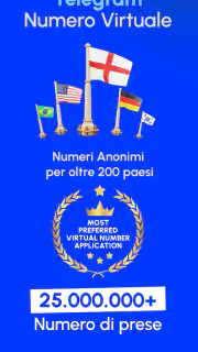 GetCode: Numero Virtuale OTP screenshot 8