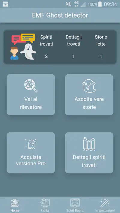Ghost Finder chat italiano screenshot 1