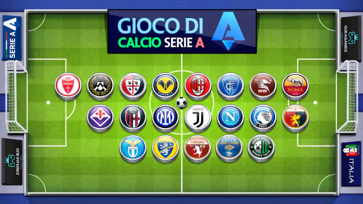 Giochi di Calcio Serie A screenshot 1