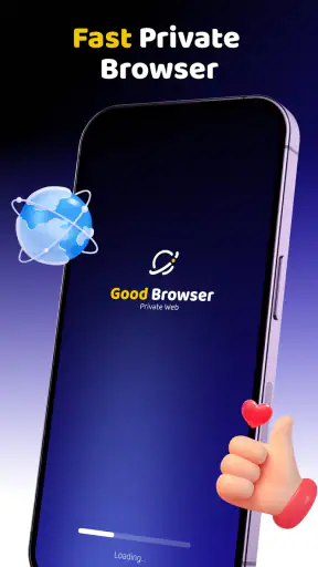Good Browser: Private Web screenshot 1