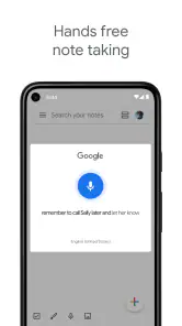 Google Keep: note ed elenchi screenshot