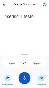 Google Traduttore screenshot