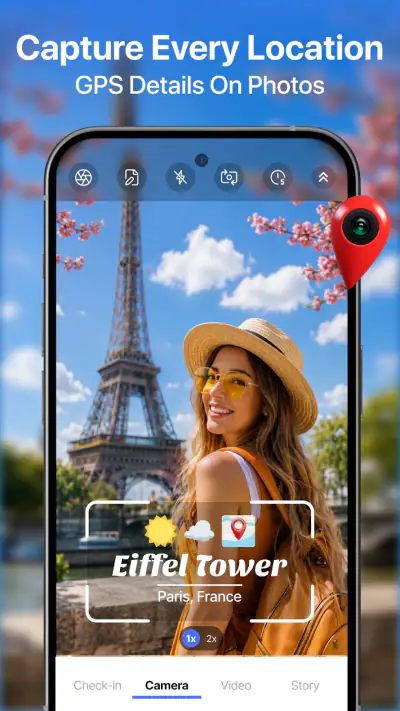 GPS Map Camera - Geotag Photo screenshot 1