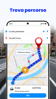 GPS, mappe, navigazione vocale screenshot 3