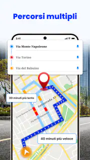 GPS, mappe, navigazione vocale screenshot 6