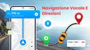 GPS Voce Navigazione Mappe screenshot 1