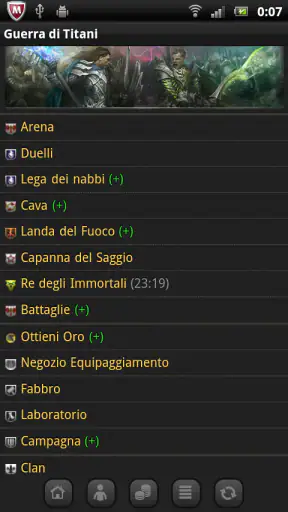 Guerra di Titani screenshot 1