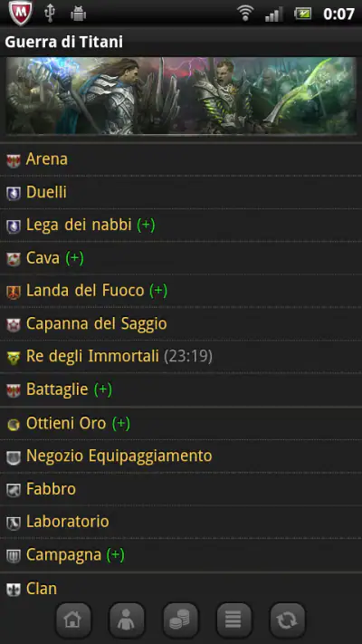 Guerra di Titani screenshot 1