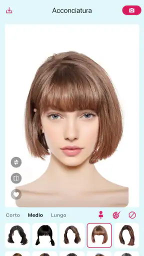 Hairstyle Try On - Stile AI screenshot 1