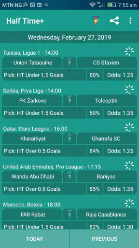 Half Time Plus screenshot 1