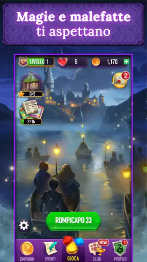 Harry Potter: Enigmi & Magia screenshot 1