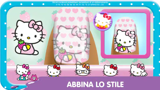 Hello Kitty salone per unghie screenshot