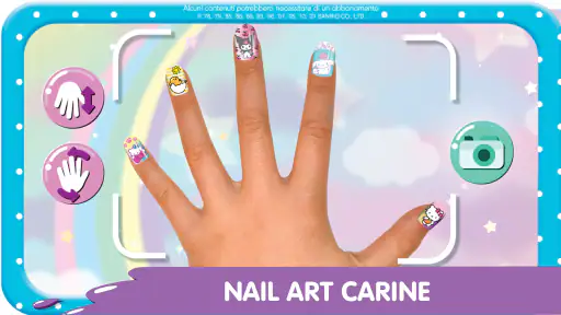 Hello Kitty salone per unghie screenshot