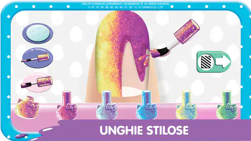 Hello Kitty salone per unghie screenshot