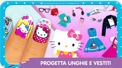 Hello Kitty salone per unghie screenshot