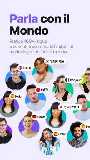 HelloTalk - Impara la Lingua screenshot 1