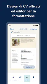 Il CV Perfetto: CV builder screenshot
