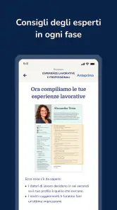 Il CV Perfetto: CV builder screenshot