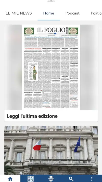 Il Foglio screenshot 1