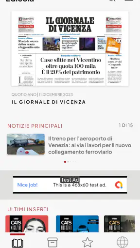 Il Giornale di Vicenza Digital screenshot 1