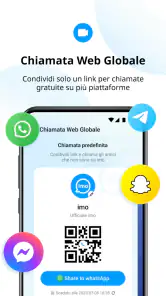 imo video chiamate screenshot