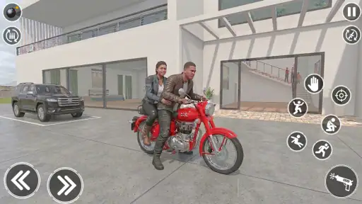 Indian City Gangster Bike Game screenshot 7