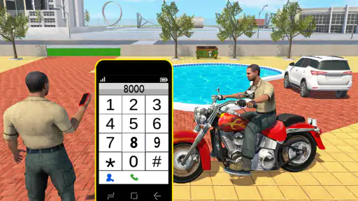 Indian Driving Gangster Sim 3D screenshot 1
