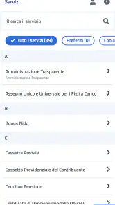 INPS Mobile screenshot