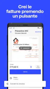 Invoice2go: per creare fatture screenshot