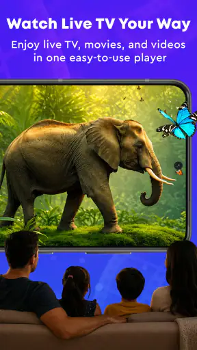 IPTV Player: Live TV & Movies screenshot 1