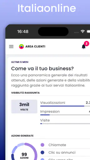 Italiaonline Area Clienti screenshot 1
