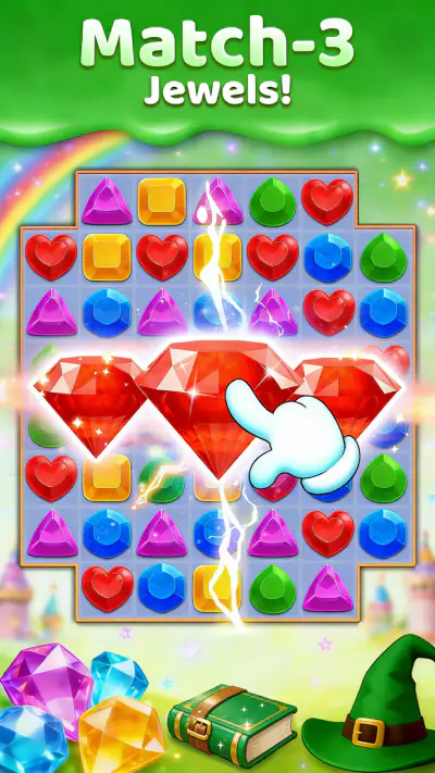 Jewel Craze: Match 3 Puzzle screenshot 1