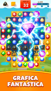 Jewels Legend - Match 3 Puzzle screenshot