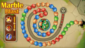 Jungle Quest:Marble Blast Game screenshot 1