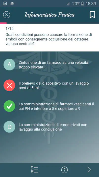 Just Quiz Concorsi Infermieri screenshot 1