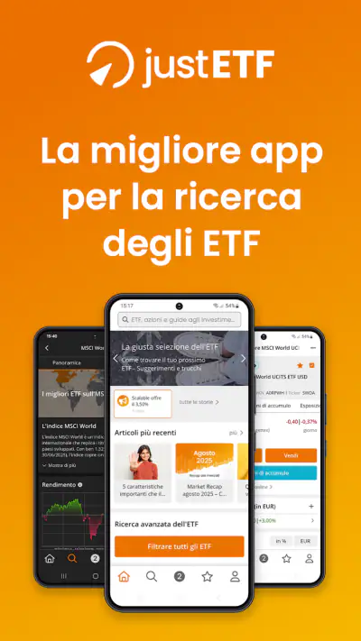 justETF screenshot 1
