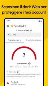 Keeper Gestione Password screenshot