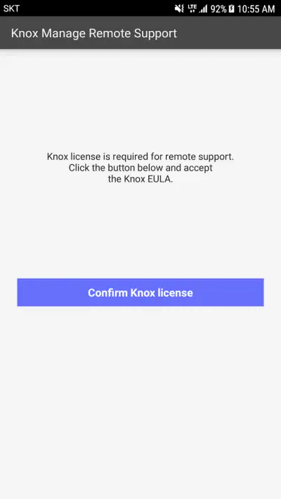 Knox Remote Support screenshot 1