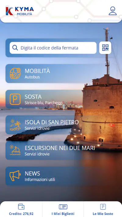 KYMA Mobilità screenshot 1